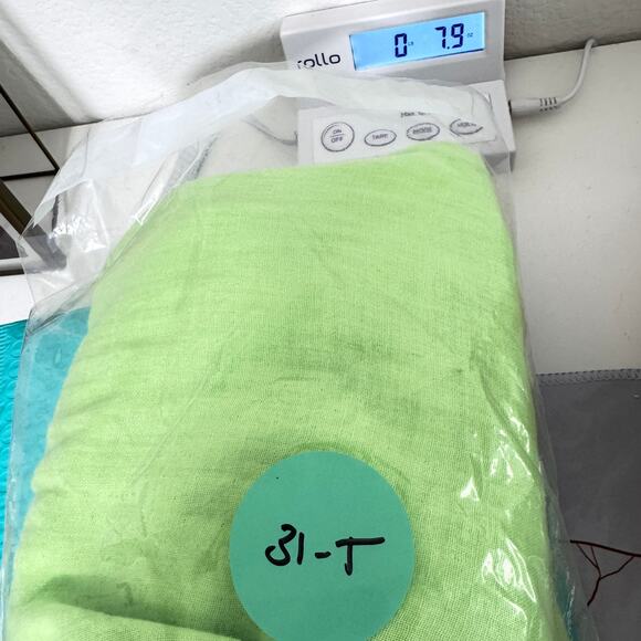 Rails Women Ellis Button Shirt Size L Organic Cotton Lightweight Jade Lime Green - Picture 10 of 11